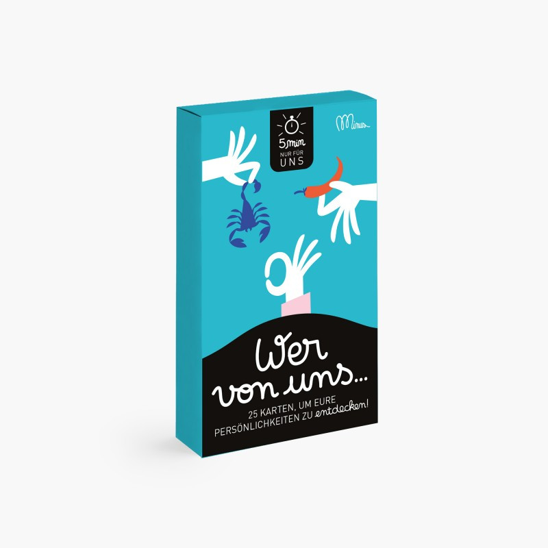 Kartenspiel "WER VON UNS"