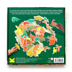 Puzzle: 49 Dinos und 1 Asteroid