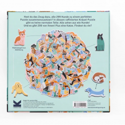 Puzzle: 299 Hunde und 1 Katze