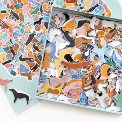 Puzzle: 299 Hunde und 1 Katze