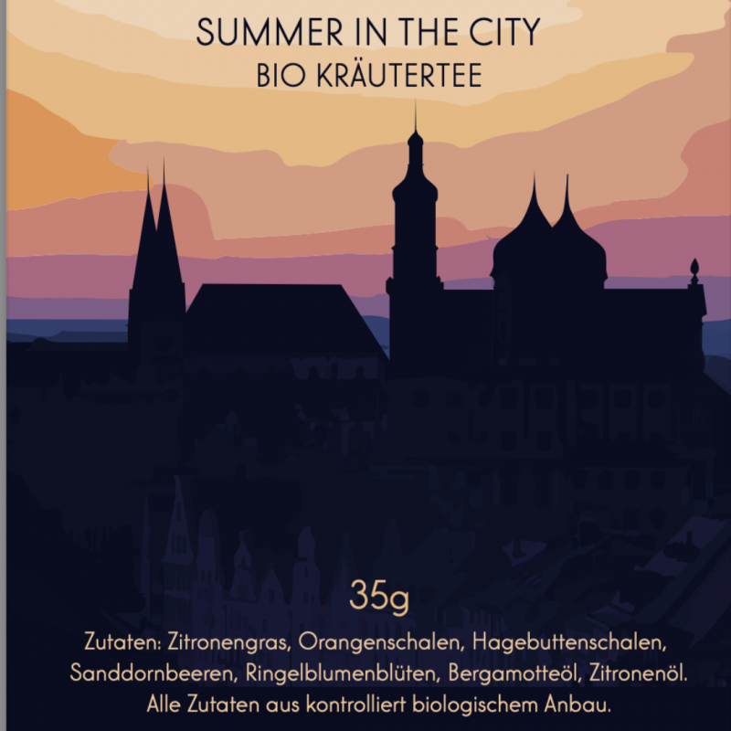 Bio-Kräutertee: Summer in the city - 35g