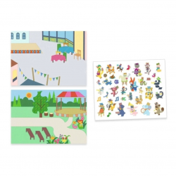 Stickerspiel