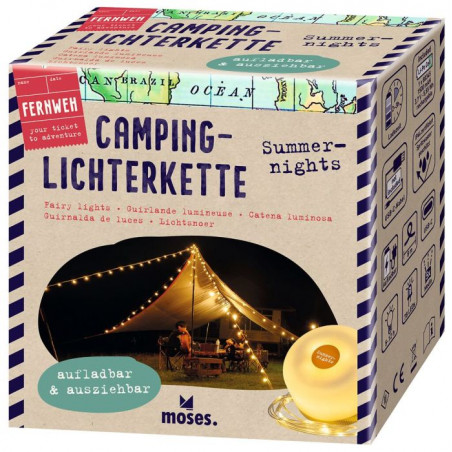 Fernweh Camping-Lichterkette Summernights