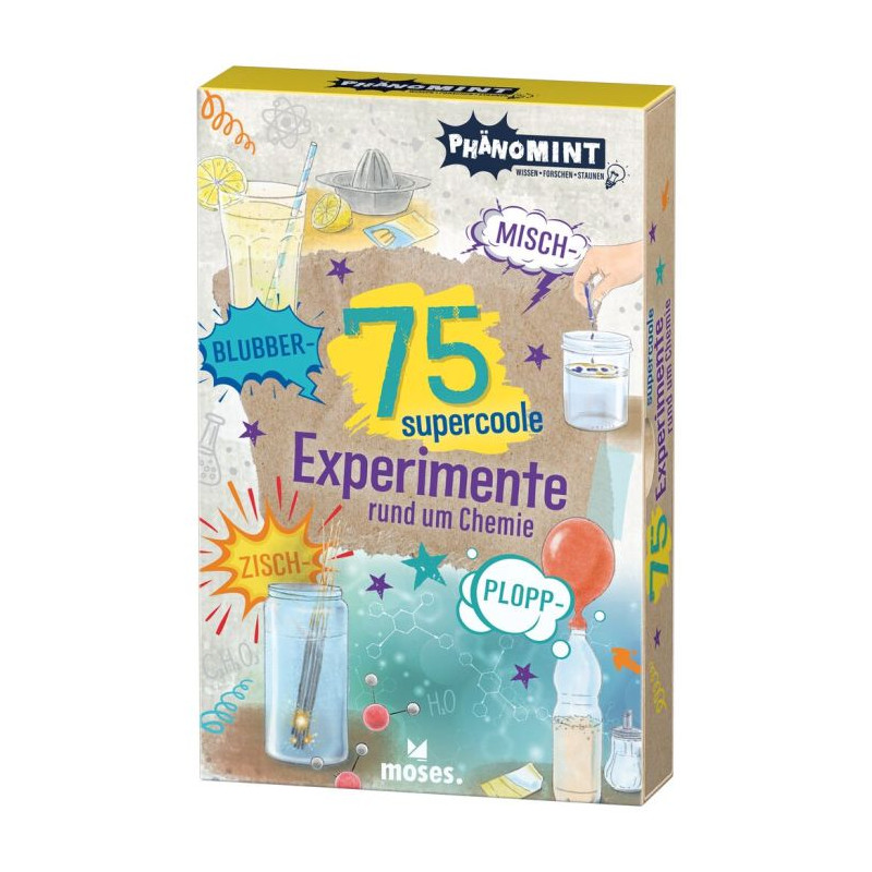 PhänoMINT 75 supercoole Blubber-Zisch-Misch-Plopp-Experimente