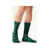 Socken Racoon - Emerald Green