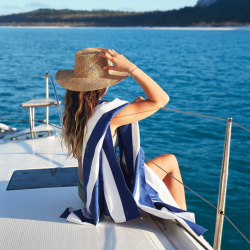 Quick Dry Towel -  Whitsunday Blue