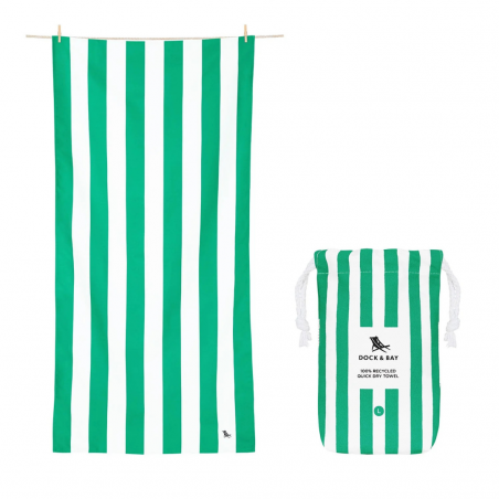 Quick Dry Towel -  Cancun Green