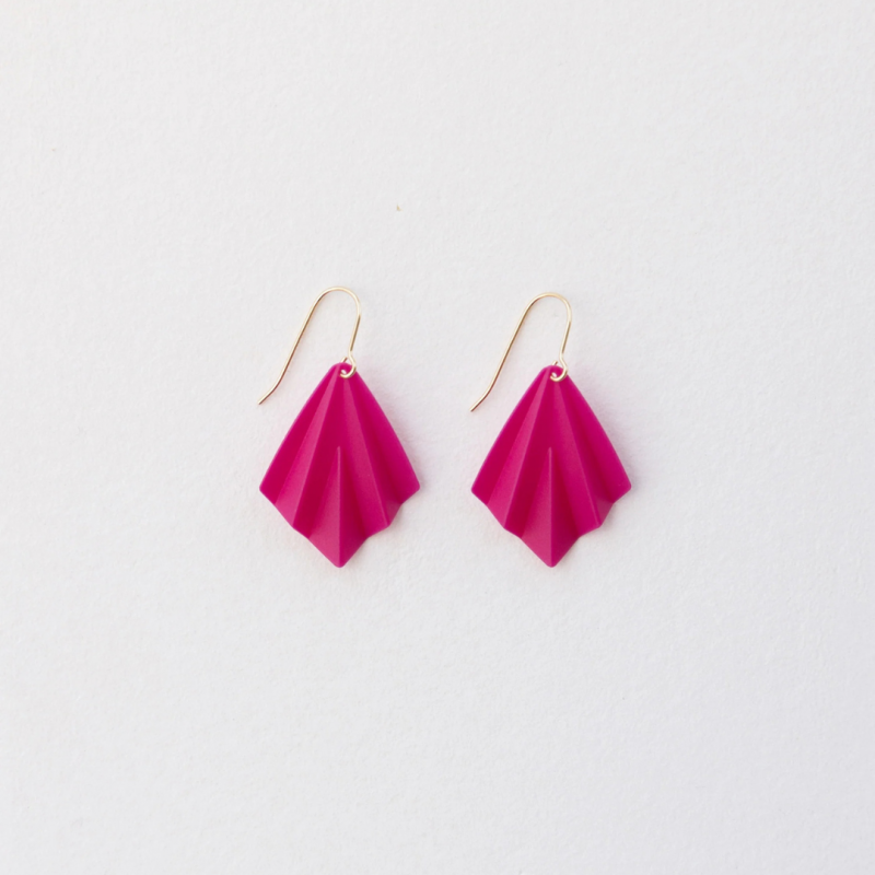 Ohrstecker Fee Fuchsia