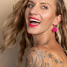 Ohrstecker Fee Fuchsia