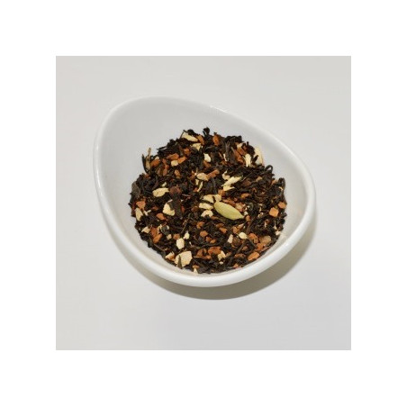 Chai mit schwarzem Tee "Dhanya" (Bio)