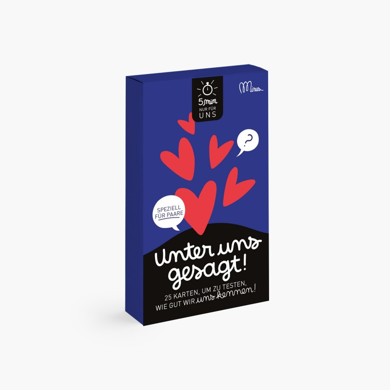 Kartenspiel "Unter uns gesagt"