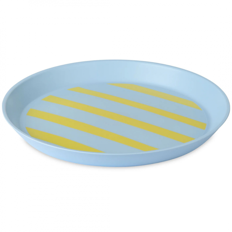 Plate NORA STRIPES