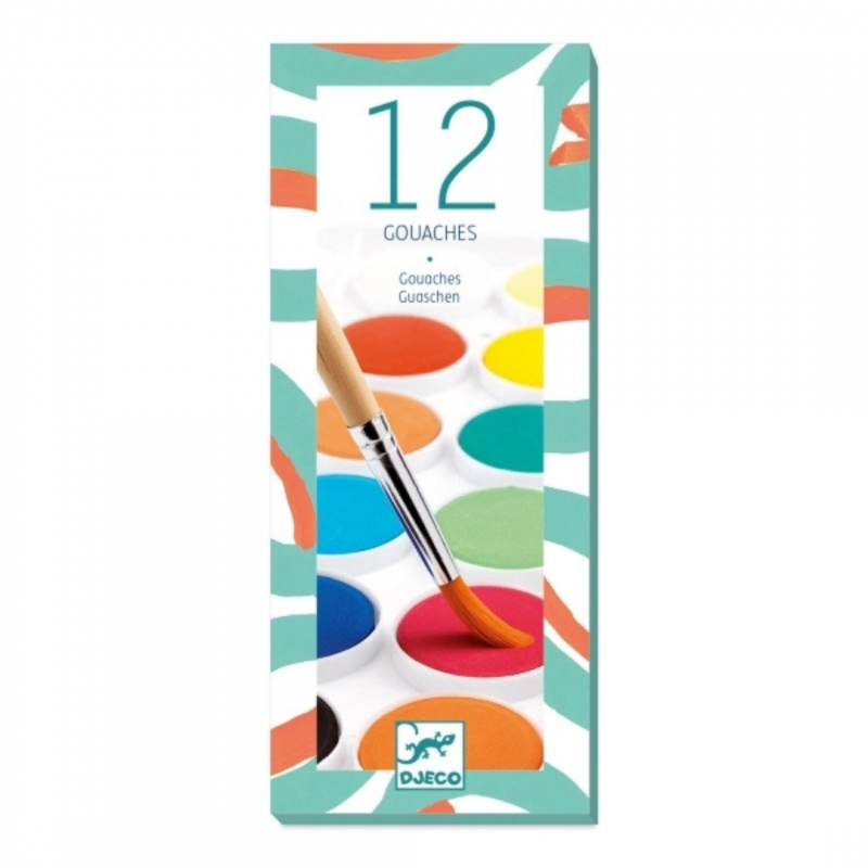 Farben: 12 Wasserfarben