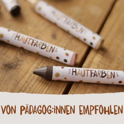 Hautfarben - Wachsstifte