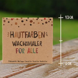 Hautfarben - Wachsstifte