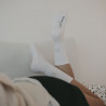 Socken weiß mit Stern