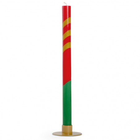 Kerze XMAS (geometrisch)