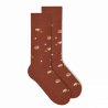 Socken Cinnamon Rolls Brick Red