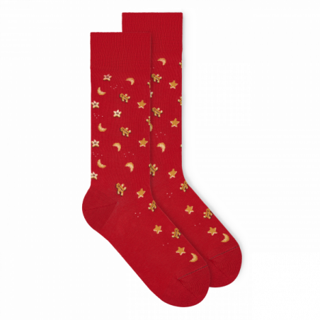 Socken Cookie Scarlett Red
