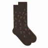 Socken Rentier chestnut brown