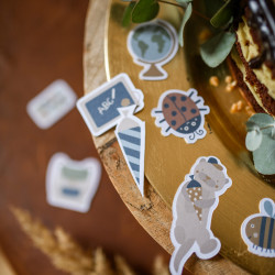 Table Confetti Schulkind nature