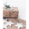 Porzellanstern Geschenkanhänger