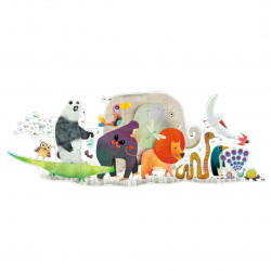 Bodenpuzzle "Tierparade"