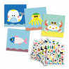 Stickerbilder: Meerestiere