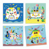Stickerbilder: Meerestiere