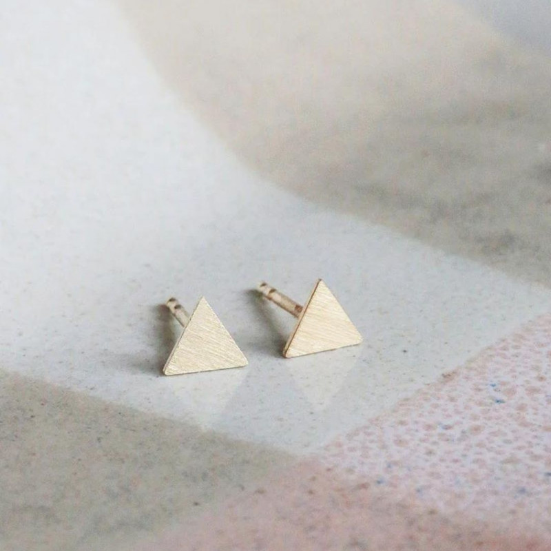 Ohrstecker Triangle