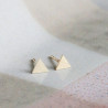 Ohrstecker Triangle