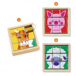 Holzpuzzle: Animoroll