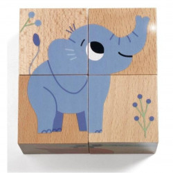 Holzpuzzle: Wild & Co