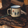 Emaille Becher Wild and Free