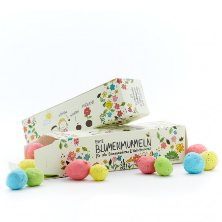 Blumenmurmeln Dose