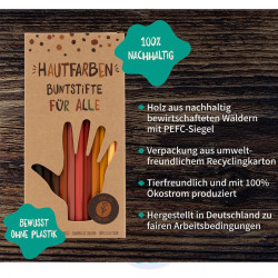 Hautfarben - Buntstifte