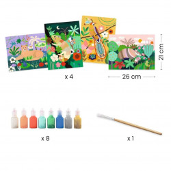 3D Malen: Regenwald