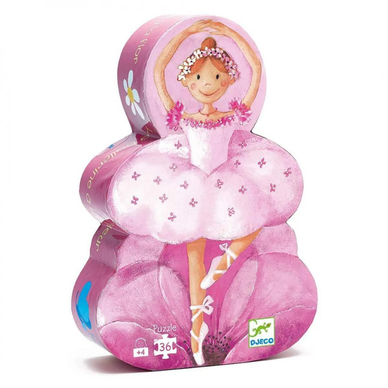Ballerina mit Blumen