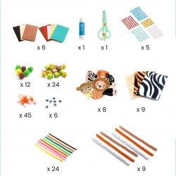 Kreativbox: Dschungeltiere