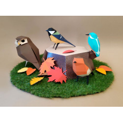 Origami Bird Collection II
