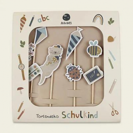 Cake Topper Schulkind