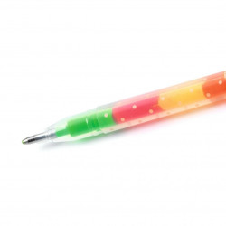 6 Regenbogen Gelstifte