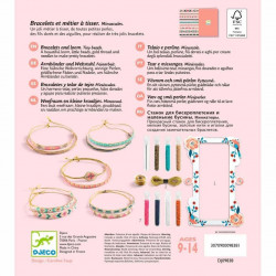 Armbänder weben: Kleine Perlen