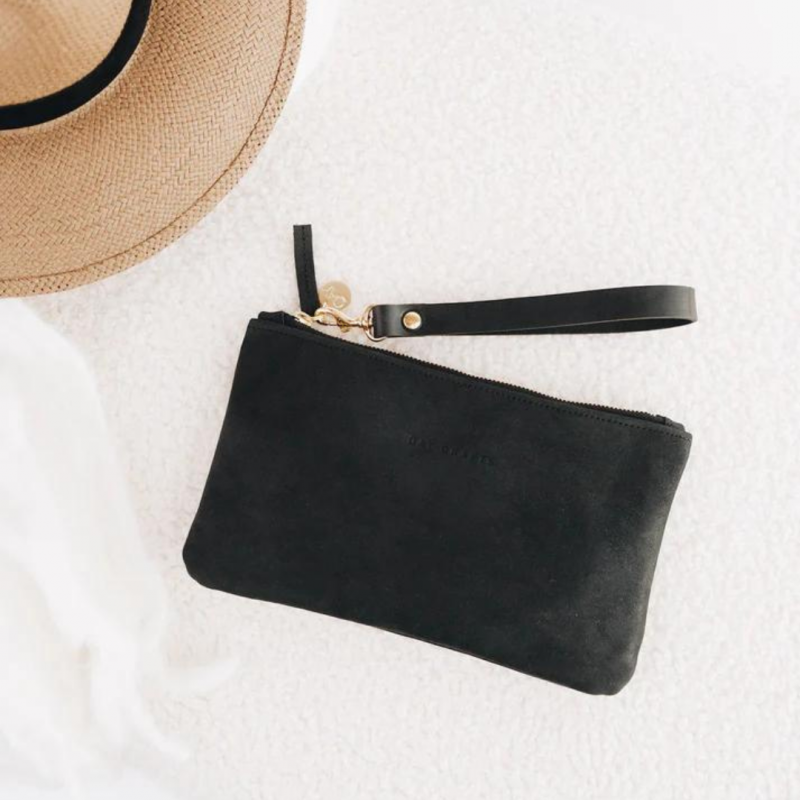 Clutch aus Leder