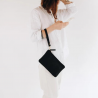 Clutch aus Leder