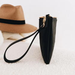 Clutch aus Leder
