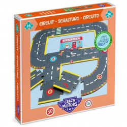 Crazy Motors: Bodenpuzzle Straße