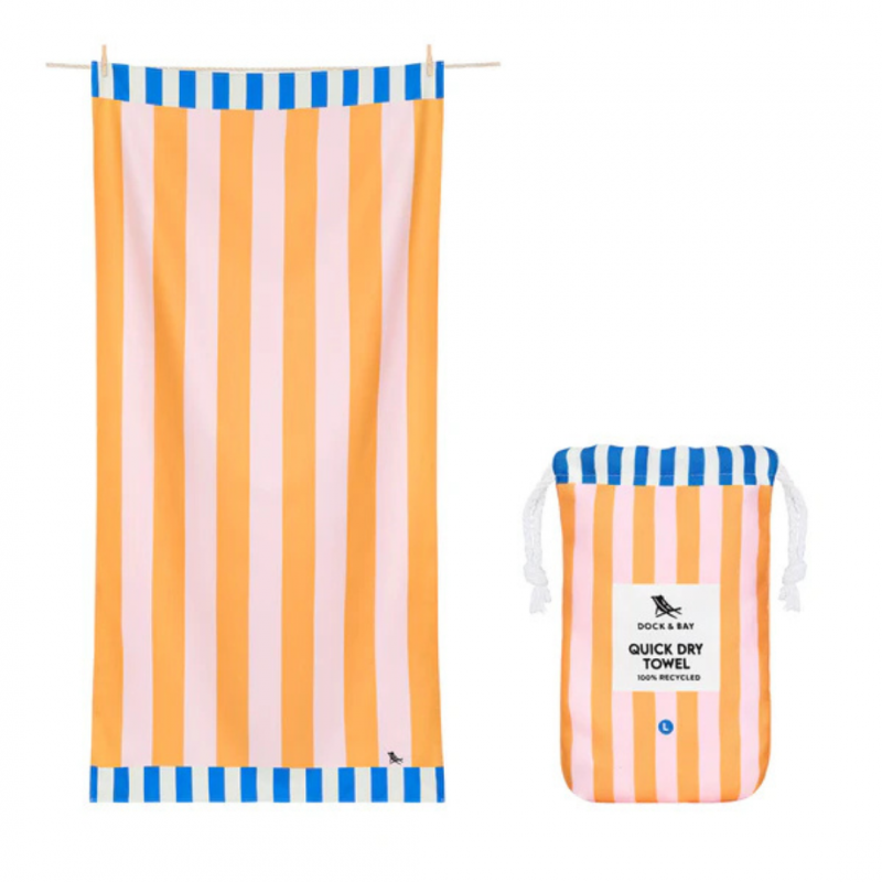 Quick Dry Towel - Mellow Yellow | Golden hour