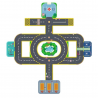 Crazy Motors: Bodenpuzzle Stadt