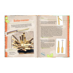 Schnitzbuch: Schnitzen mit dem Taschenmesser